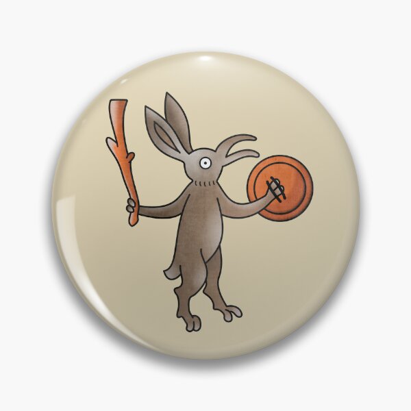 Item preview, Medieval Marginalia Rabbit Bird Hybrid designed and sold by MargiKnights.