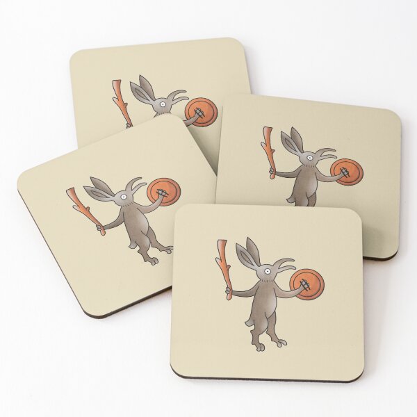Item preview, Medieval Marginalia Rabbit Bird Hybrid designed and sold by MargiKnights.