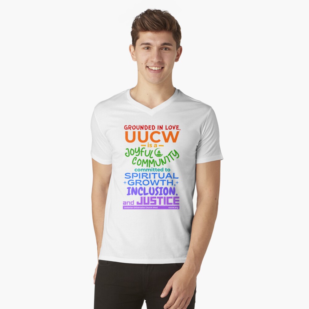 Item preview, V-Neck T-Shirt designed and sold by UUCW.