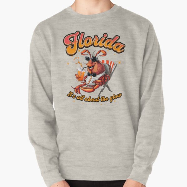 Item preview, Funny Florida Lobster "It´s All About the Glow" designed and sold by Mariana Piana.