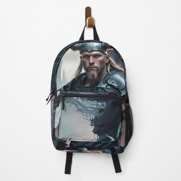 Item preview, Cyberpunk Viking Warrior designed and sold by Marcicev-Bojan.