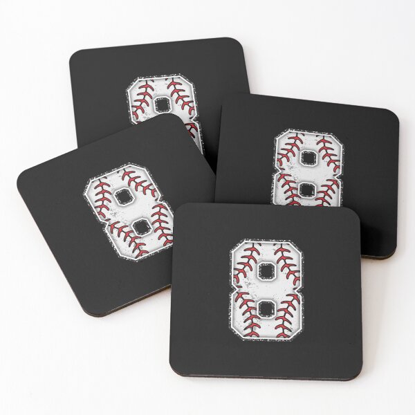 Item preview, baseball number 8 designed and sold by creativechaster.