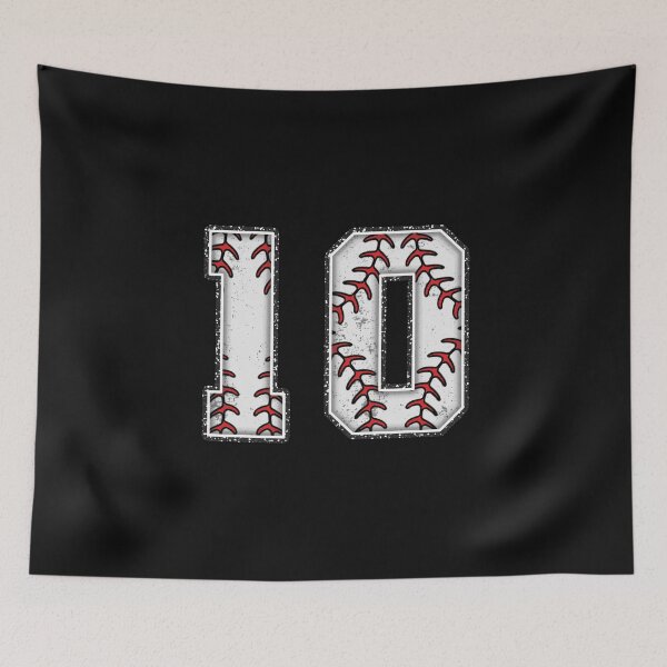 Item preview, baseball number 10 designed and sold by creativechaster.
