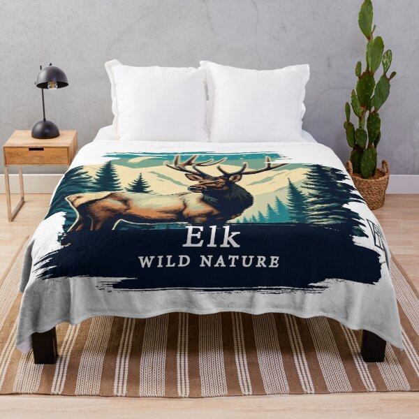 Item preview, Elk - WILD NATURE - ELK -2 designed and sold by ArtProjectShop.