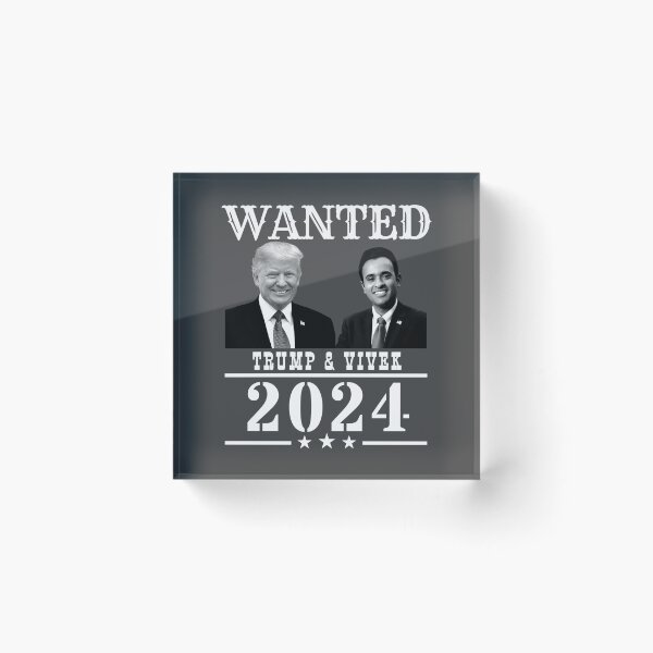 Item preview, WANTED Trump & Vivek 2024 designed and sold by Decamegashop.