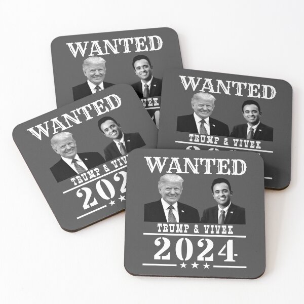 Item preview, WANTED Trump & Vivek 2024 designed and sold by Decamegashop.