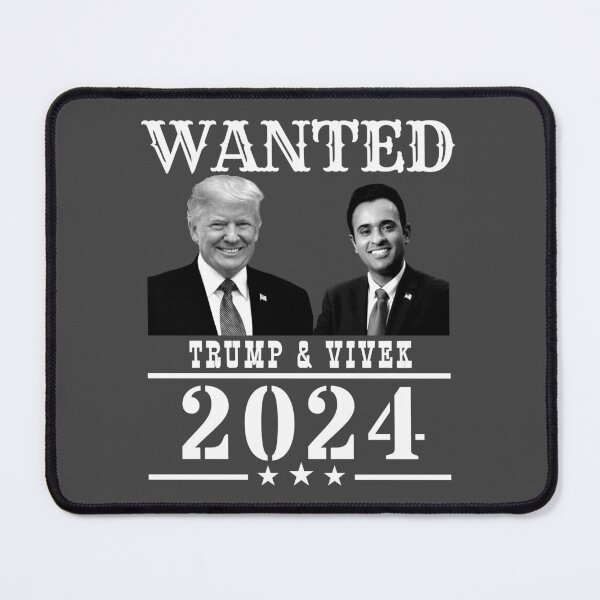 Item preview, WANTED Trump & Vivek 2024 designed and sold by Decamegashop.