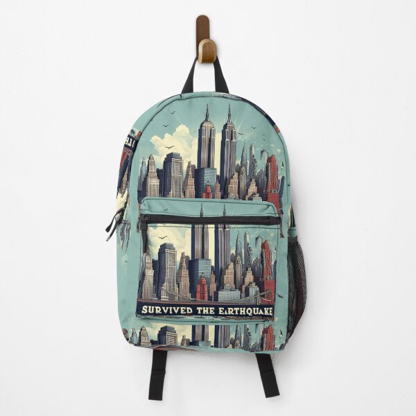 Item preview, April 5, 2024 earthquake in New York Manhattan "I survived the earthquake" designed and sold by JaroDesign2023.