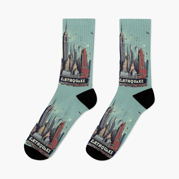 Item preview, April 5, 2024 earthquake in New York Manhattan "I survived the earthquake" designed and sold by JaroDesign2023.