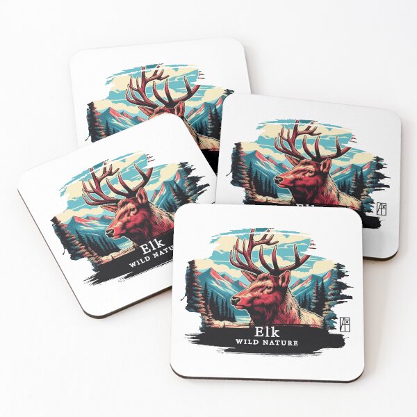Item preview, Elk - WILD NATURE - ELK -4 designed and sold by ArtProjectShop.