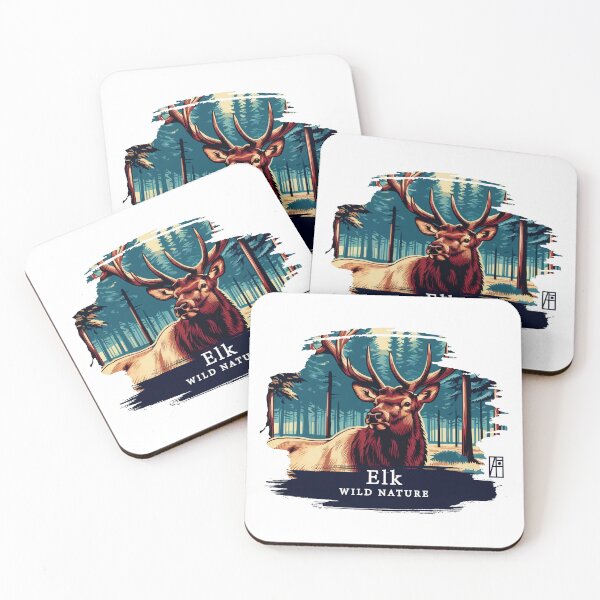 Item preview, Elk - WILD NATURE - ELK -6 designed and sold by ArtProjectShop.
