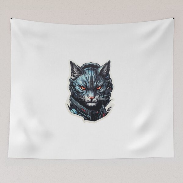 Item preview, Cyber Cat // Cat // cyber animal // Robotic animal // AI designed and sold by SMARTKIT  DESIGNAGENCY.