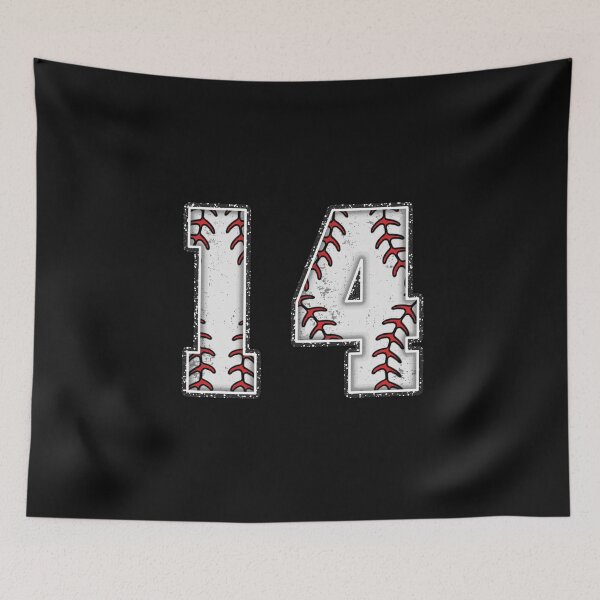 Item preview, baseball number 14 designed and sold by creativechaster.