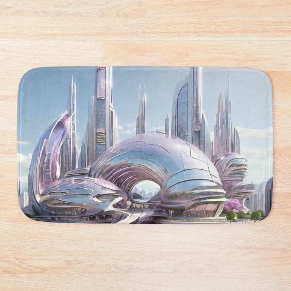 Item preview, Futuristic city designed and sold by jsebouvi.