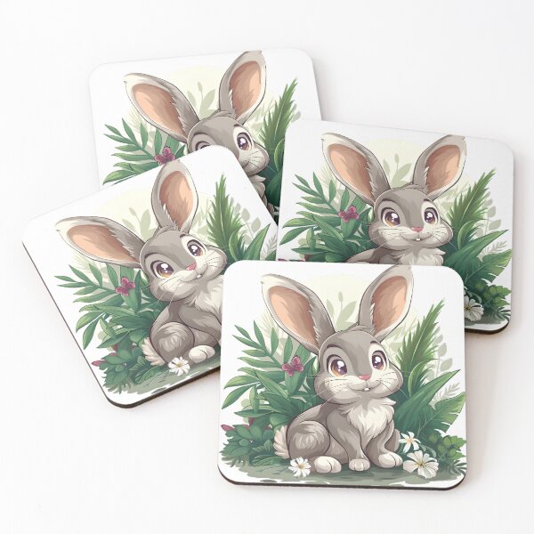 Item preview, the gray rabbit designed and sold by EdicionesJML.