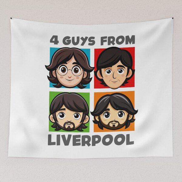 Item preview, 4 guys from Liverpool designed and sold by therockstuff.