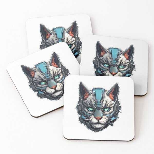 Item preview, Cyber Cat // Cat // cyber animal // Robotic animal // AI designed and sold by SMARTKIT  DESIGNAGENCY.