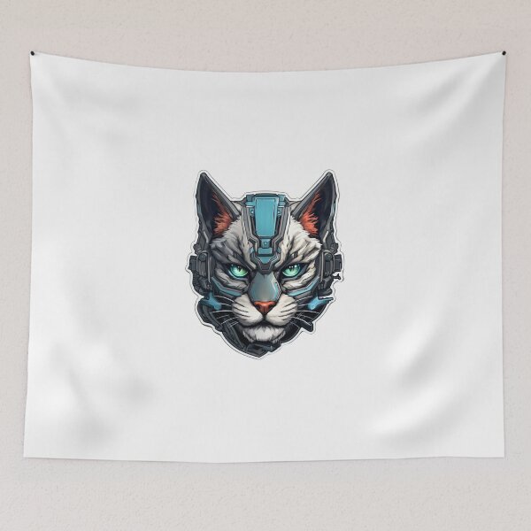 Item preview, Cyber Cat // Cat // cyber animal // Robotic animal // AI designed and sold by SMARTKIT  DESIGNAGENCY.