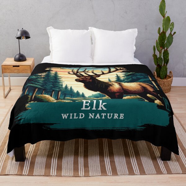 Item preview, Elk - WILD NATURE - ELK -7 designed and sold by ArtProjectShop.
