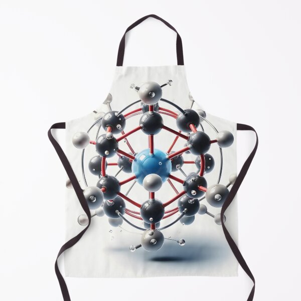 Item preview, Atomic Elegance: Carbon Molecule Sticker designed and sold by Molecularmerch.