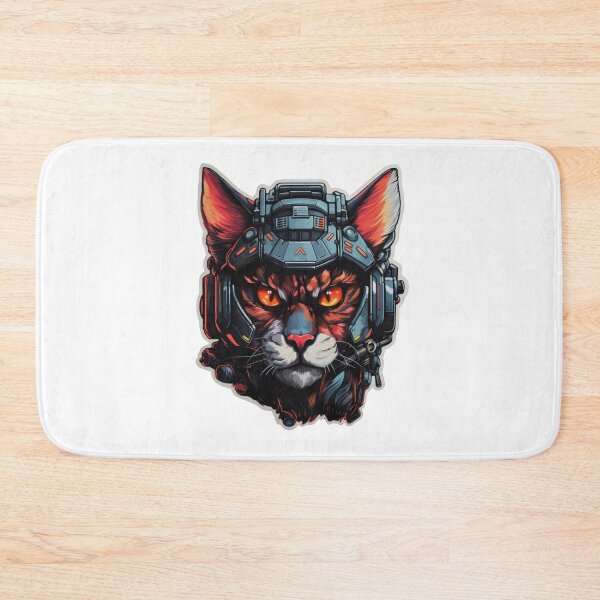 Artikelvorschau, Cyber Cat // Katze // Cybertier // Robotertier // KI entworfen und verkauft von SMARTKIT  DESIGNAGENCY.
