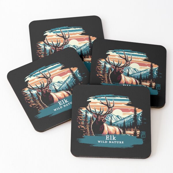 Item preview, Elk - WILD NATURE - ELK -9 designed and sold by ArtProjectShop.