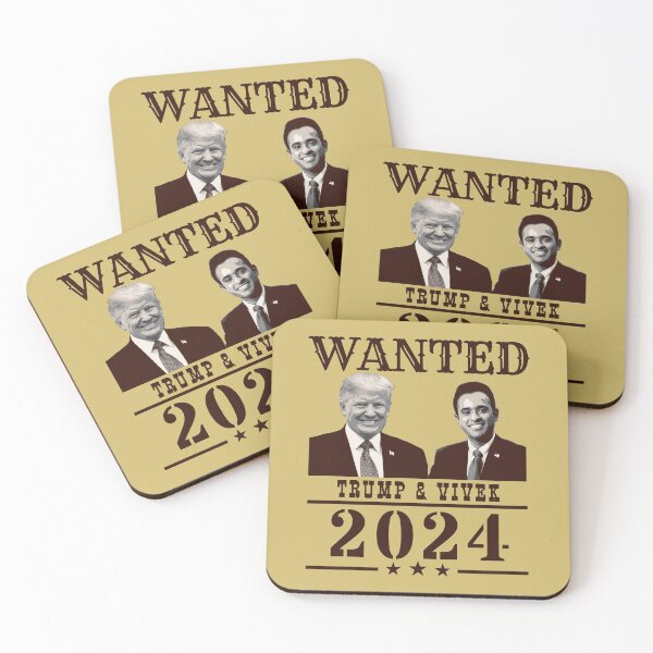Item preview, WANTED Trump & Vivek 2024 designed and sold by Decamegashop.