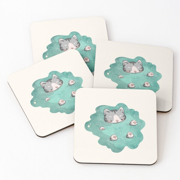 Item preview, Kitty in a puddle designed and sold by Lovelylylyly.