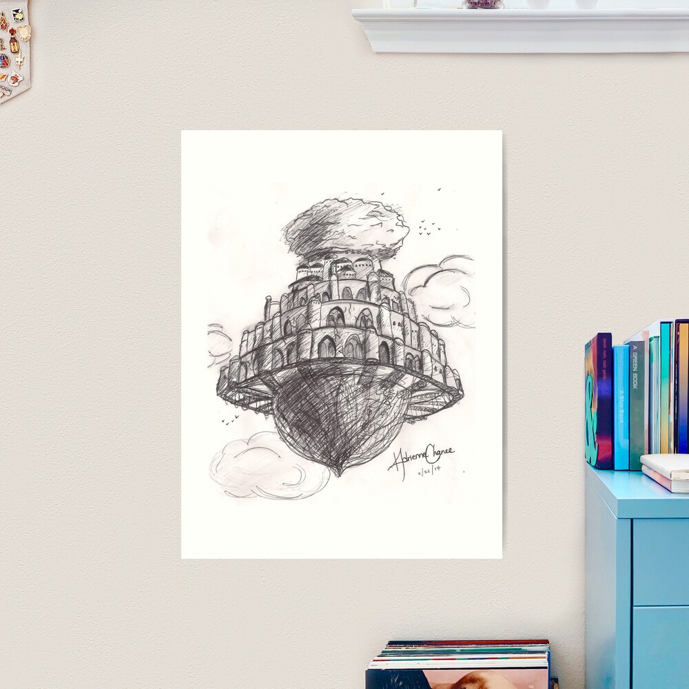 Castle In The Sky 1 Art Print