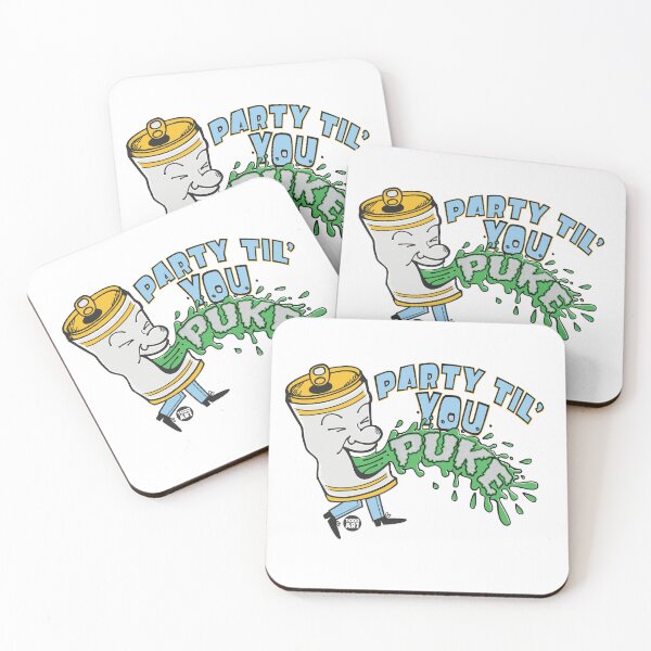 Item preview, PARTY TIL YOU PUKE designed and sold by TODD GOLDMAN.