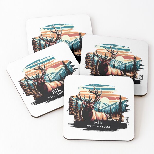 Item preview, Elk - WILD NATURE - ELK -10 designed and sold by ArtProjectShop.