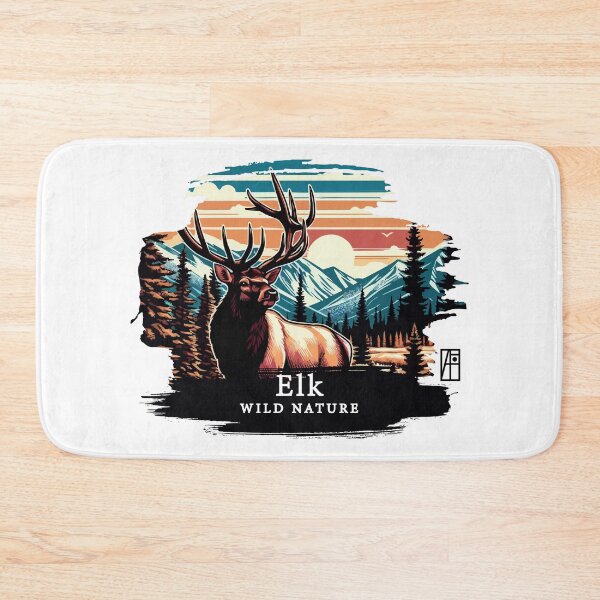 Item preview, Elk - WILD NATURE - ELK -10 designed and sold by ArtProjectShop.