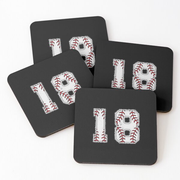 Item preview, baseball number 18 designed and sold by creativechaster.