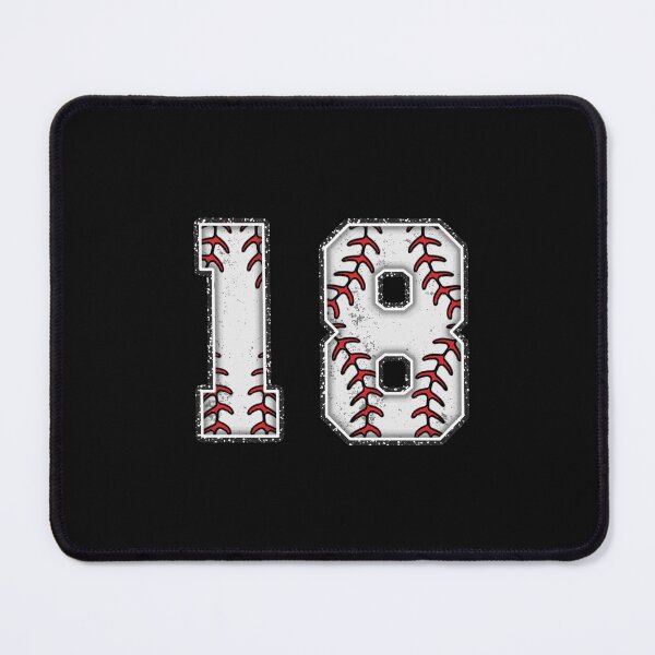 Item preview, baseball number 18 designed and sold by creativechaster.