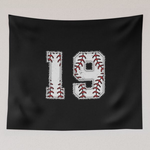 Item preview, baseball number 19 designed and sold by creativechaster.
