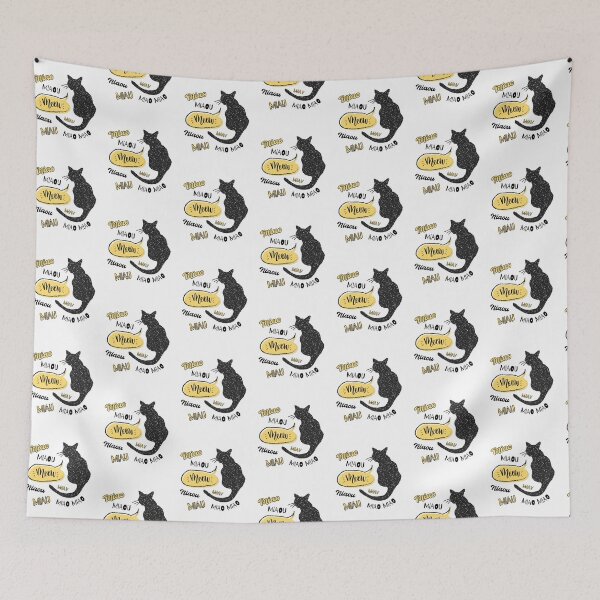 Item preview, Cat noises: Meow in different languages - funny gifts for cat lovers designed and sold by alczar.