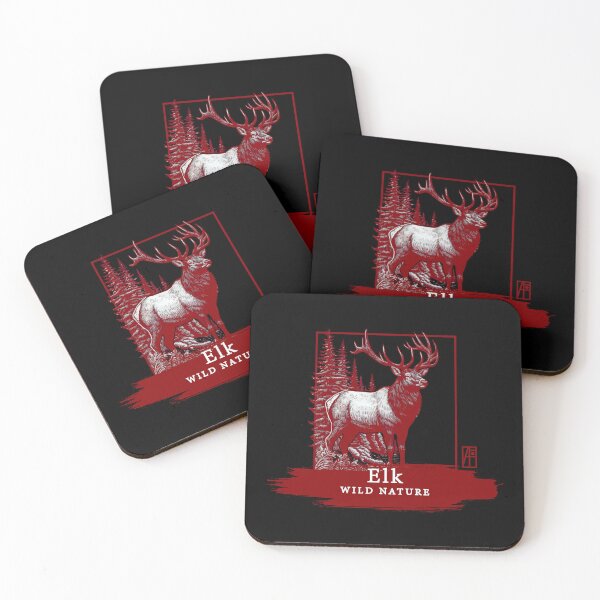 Item preview, Elk - WILD NATURE - ELK -13 designed and sold by ArtProjectShop.