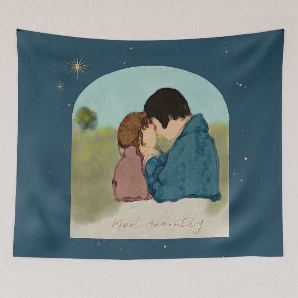 Item preview, Pride And Prejudice Cottagecore Romance Water Color Most Ardently  designed and sold by Monica Laipple.