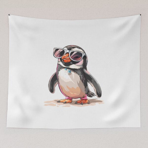 Item preview, daring penguin designed and sold by EdicionesJML.