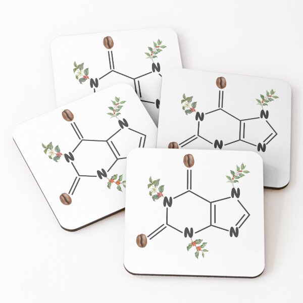 Item preview, Caffeine molecule  designed and sold by TheFarmacista.