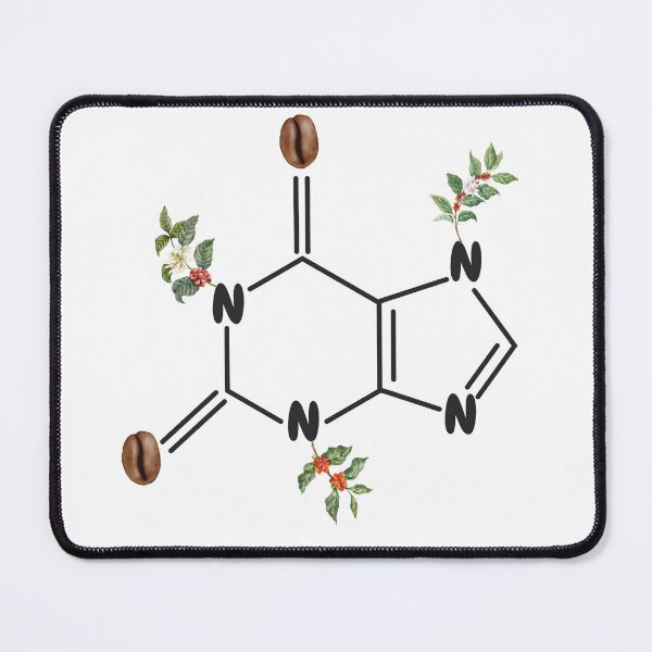 Item preview, Caffeine molecule  designed and sold by TheFarmacista.
