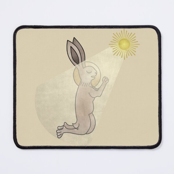 Item preview, Medieval Marginalia Rabbit Epiphany designed and sold by MargiKnights.
