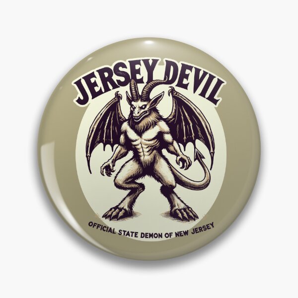 Item preview, The Official State Demon of New Jersey designed and sold by FabledTees.