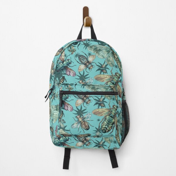 Item preview, Cicada pattern Insect Enthusiasts entomology blue designed and sold by AlchemyColor.