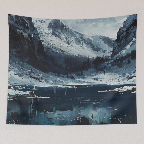 Item preview, Frozen Lake Photography designed and sold by nomiraclehere.