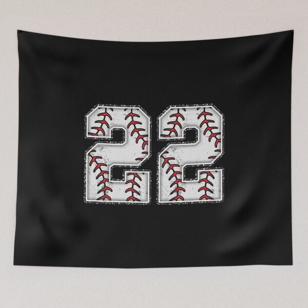Item preview, baseball number 22 designed and sold by creativechaster.