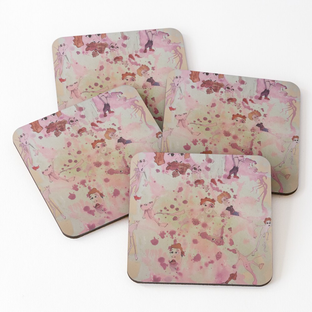 Item preview, Coasters (Set of 4) designed and sold by Rorschach68.