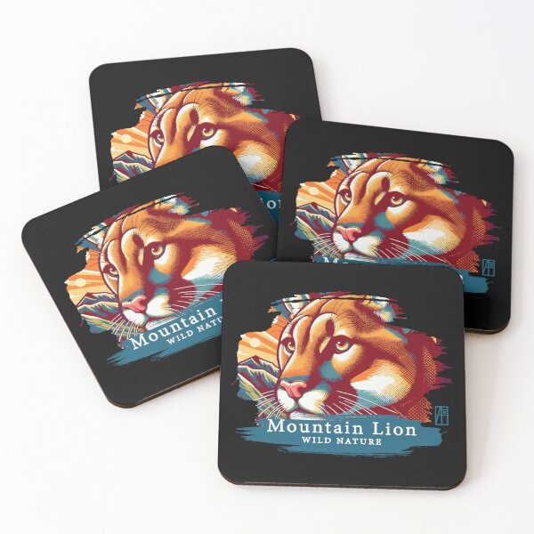 Item preview, Mountain Lion - WILD NATURE - MOUNTAIN LION -3 designed and sold by ArtProjectShop.
