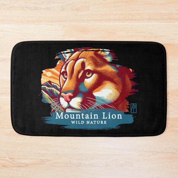 Item preview, Mountain Lion - WILD NATURE - MOUNTAIN LION -3 designed and sold by ArtProjectShop.