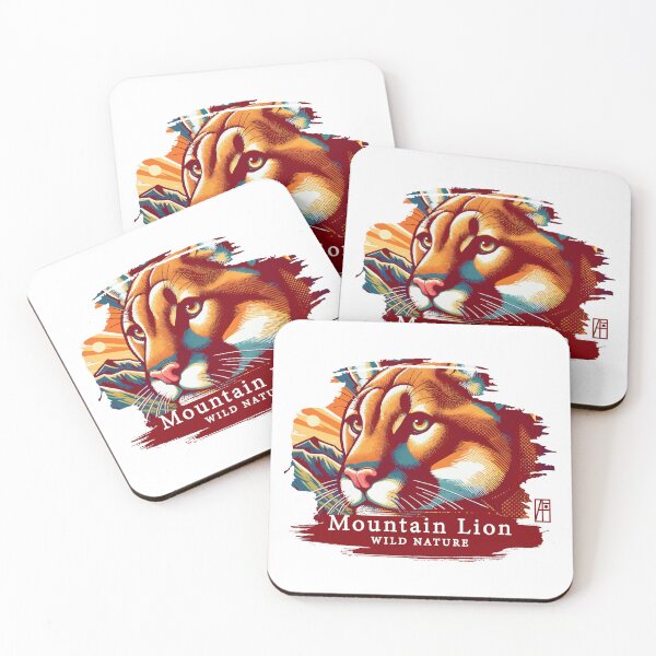 Item preview, Mountain Lion - WILD NATURE - MOUNTAIN LION -4 designed and sold by ArtProjectShop.